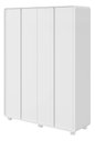 Ver imagem 1 de Guarda-Roupa Loop 4 Portas e 3 Gavetas - Lopas Branco