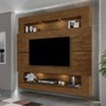 Painel Home com LED Suspenso para TV até 75 Polegadas Milão Malbec - 2