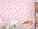 Ver imagem 2 de Papel de Parede Infantil - Borboletas Pink Arte Destaque 1,50 Metros