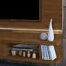 Painel Home com LED para TV até 75 Polegadas MDF Rio de Janeiro Malbec - 3