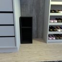 Ver imagem 3 de Movel Auxilar para Closet Mesa Lateral Mesa de Canto Closet Canto Preto