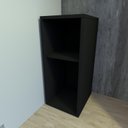 Ver imagem 1 de Movel Auxilar para Closet Mesa Lateral Mesa de Canto Closet Canto Preto