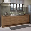 Ver imagem 2 de Armário de Cozinha Compacta 240cm Rustic Stella Madesa 01