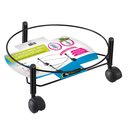 Ver imagem 1 de Suporte para Vaso de Plantas Porta Botijão de Gás com Rodas Reforçadas