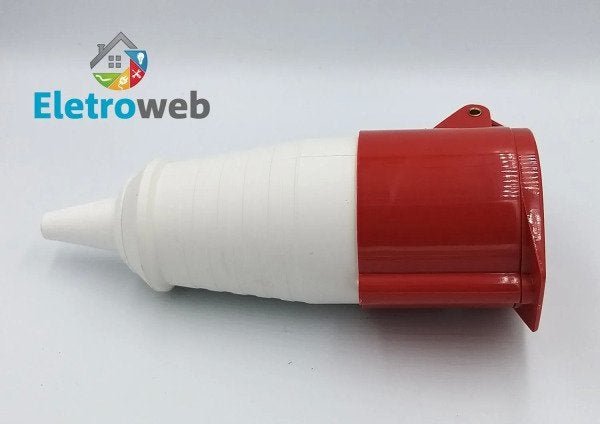 Acoplador Industrial 32a-9h 2p + terra 380v - 4