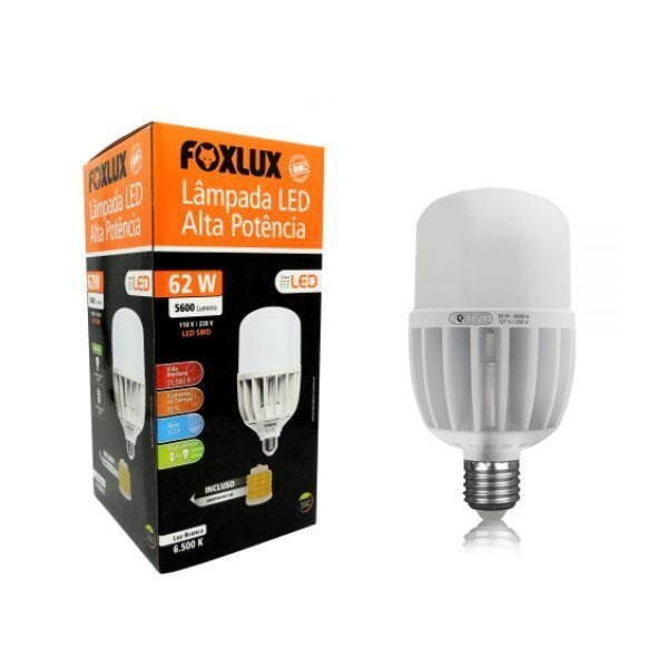 Lâmpada 62 W Led Alta Potência A80 Branca 6500K - Foxlux