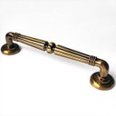 Ver imagem 2 de Puxador Duplo Victoria 305mm Café Antigo Porta Pivotante