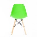 Ver imagem 4 de Kit 4 Cadeiras Eames Wood Dsw/Pp - Verde Neon - Garantia + Nf