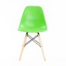 Kit 4 Cadeiras Eames Wood Dsw/Pp - Verde Neon - Garantia + Nf - 2