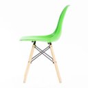 Ver imagem 3 de Kit 4 Cadeiras Eames Wood Dsw/Pp - Verde Neon - Garantia + Nf