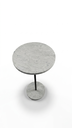 Ver imagem 1 de Mesa Lateral Apoio Tampo e Base em Mármore