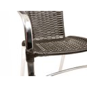 Ver imagem 5 de Conjunto de 6 Cadeiras e Mesa Floripa em Alumíno - Tabaco