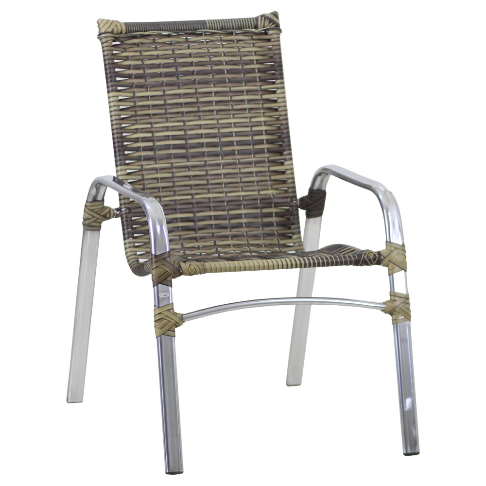 Jogo de Cadeira Alumínio e Espreguiçadeiras - Capuccino - 8