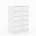 Ver imagem 3 de Cômoda 5 Gavetas Maxi Branco