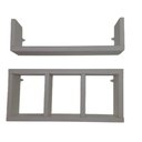 Ver imagem 2 de Nicho Organizador e Prateleira Mdf para Decoração de Ambientes - Branco Tx