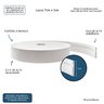 Rodapé Eva Flexível Autoadesivo 7cm X 1cm Lucca 12 Metros - 2