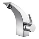 Ver imagem 1 de Torneira Misturador Monocomando Banheiro Baixa 5058 Prata Luuk Young