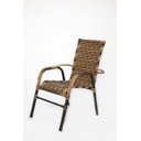 Ver imagem 5 de 4 Cadeiras Vênus e Mesa + Espreguiçadeiras Emily - Alumínio - Argila