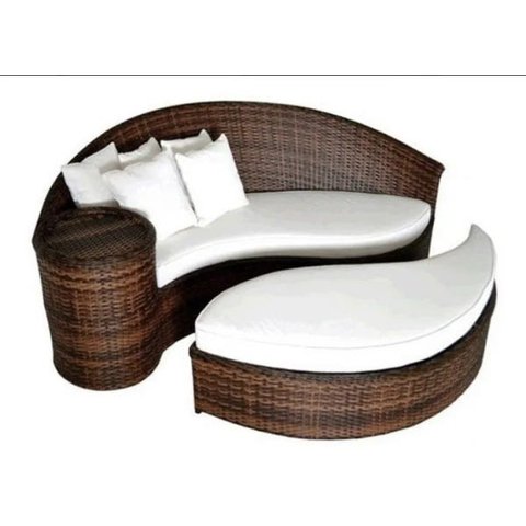 Chaise Meia Lua para piscina - Pedra Ferro