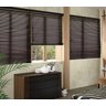 Persiana Horizontal de Bambu 50mm 140larg x 140alt Tabaco - Pronta para instalar - 1