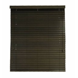 Persiana Horizontal de Bambu 50mm 140larg x 140alt Tabaco - Pronta para instalar - 2