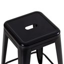 Ver imagem 2 de Banqueta Prizi Tolix 76cm Preta
