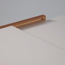 Ver imagem 7 de Conjunto de Jantar Tock com 4 Cadeiras Madeira Maciça Vidro Mel
