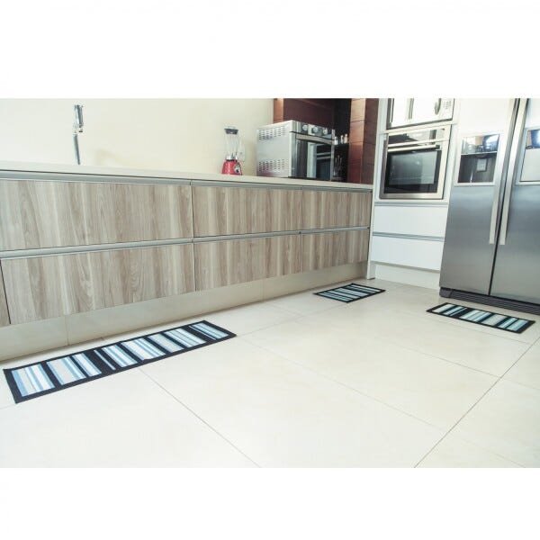 Jogo de Tapetes para Cozinha 3 Peças Pop Bella Casa - 2