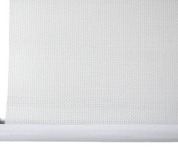 Persiana Rolo Tela Solar Off-White 1,20larg X 1,60alt Branca - 2