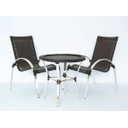 Ver imagem 1 de Jogo de área com 4 cadeiras e mesa - Pedra Ferro