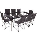 Ver imagem 1 de Conjunto de Cadeiras e Mesa de Jantar Haiti - Tabaco