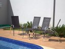 Ver imagem 7 de Kit 6 Cadeiras e Mesa Centro Garden e 2 Espreguiçadeiras - Capuccino