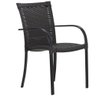 Mesa e Cadeiras Ascoli, Jardim, Área externa, Churrasqueira - Preto - 2