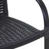 Mesa e Cadeiras Ascoli, Jardim, Área externa, Churrasqueira - Preto - 6