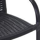 Ver imagem 6 de Mesa e Cadeiras Ascoli, Jardim, Área externa, Churrasqueira - Preto