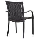 Ver imagem 5 de Mesa e Cadeiras Ascoli, Jardim, Área externa, Churrasqueira - Preto