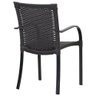 Mesa e Cadeiras Ascoli, Jardim, Área externa, Churrasqueira - Preto - 5