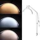 Ver imagem 6 de Luminaria Estetica Suporte Mesa Celular Meia Lua 3 Tons Ajustavel Maquiagem Manicure Tatuagem Estudi