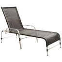 Ver imagem 3 de Kit - Jogo de 4 Cadeiras e Mesa Floripa em Alumínio com 2 Espreguiçadeiras Roma Regulável + - Preto