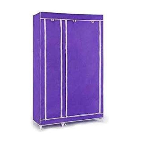 Guarda Roupa Compacto com Cabideiro Duplo e Sapateira Roxo