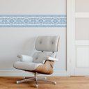 Ver imagem 1 de Faixa Decorativa Adesiva (autocolante) - Efeito Relevo Azul