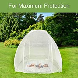 Mosquiteiro Tenda Branco Cama Casal Dobrável Pratico e - 10