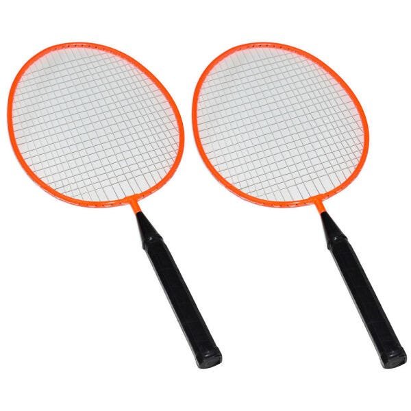 Kit Badminton Infantil 2 Raquetes 1 Peteca Winmax - Laranja - WMY02021Z2 - Ahead Sports - 1