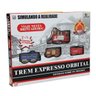 Brinquedo Antigo Trem Expresso com Trilhos - 2
