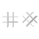 Ver imagem 1 de Prateleira em Mdf Nicho Jogo da Velha Nb9 Br