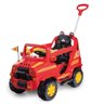 Carrinho de Passeio e Pedal - Jipe Diipi Bombeiro - Calesita - 1