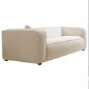 Ver imagem 3 de Sofá 2 Lugares 160cm Orgânico Luxo Recepção Cecília Linho Bege - Amarena Móveis