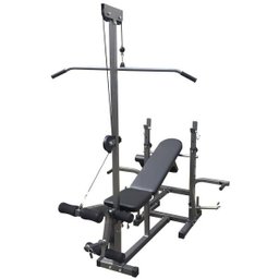 Banco de Supino 367 Estação de musculação aparelho ginastica - WCT Fitness - 12