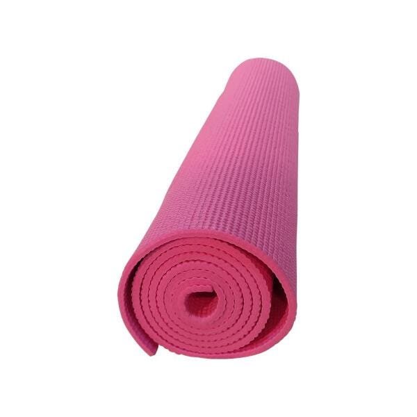 Kit yoga rosa: faixa elástica thera band, tapete, bola suíça e corda de apoio WCT Fitness 500101 - 3