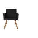Ver imagem 4 de Kit 2 Poltronas Nina Sala de Estar Luxo Suede Preto